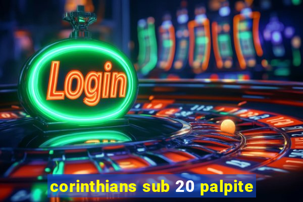 corinthians sub 20 palpite